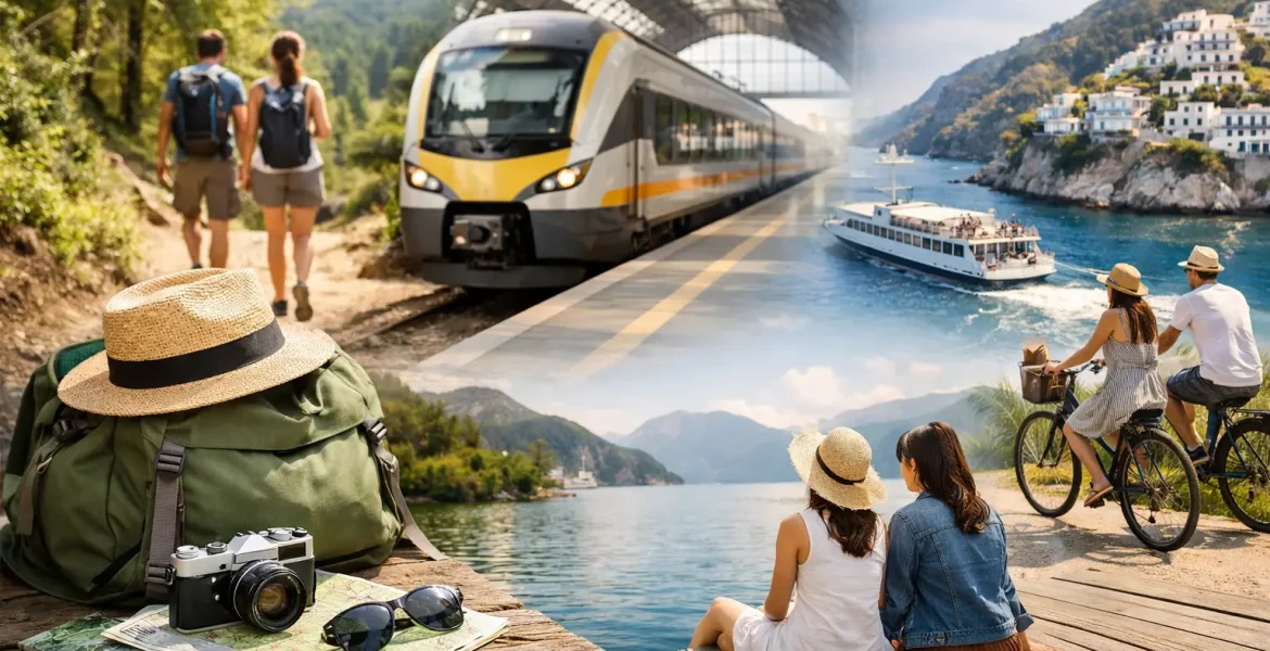 8 ιδέες για weekend απόδραση χωρίς αυτοκίνητο