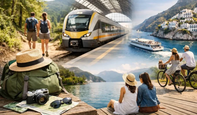8 ιδέες για weekend απόδραση χωρίς αυτοκίνητο