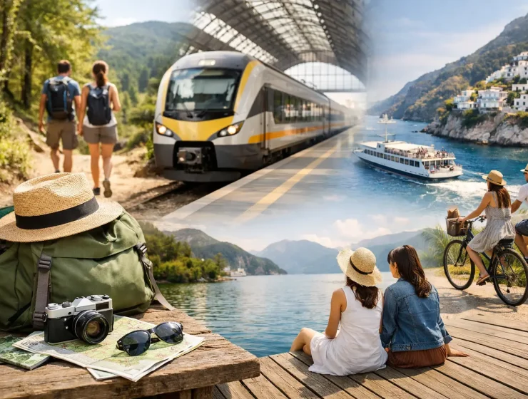 8 ιδέες για weekend απόδραση χωρίς αυτοκίνητο