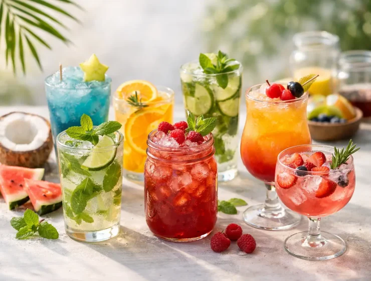 8 καλοκαιρινά cocktails χωρίς αλκοόλ στο σπίτι