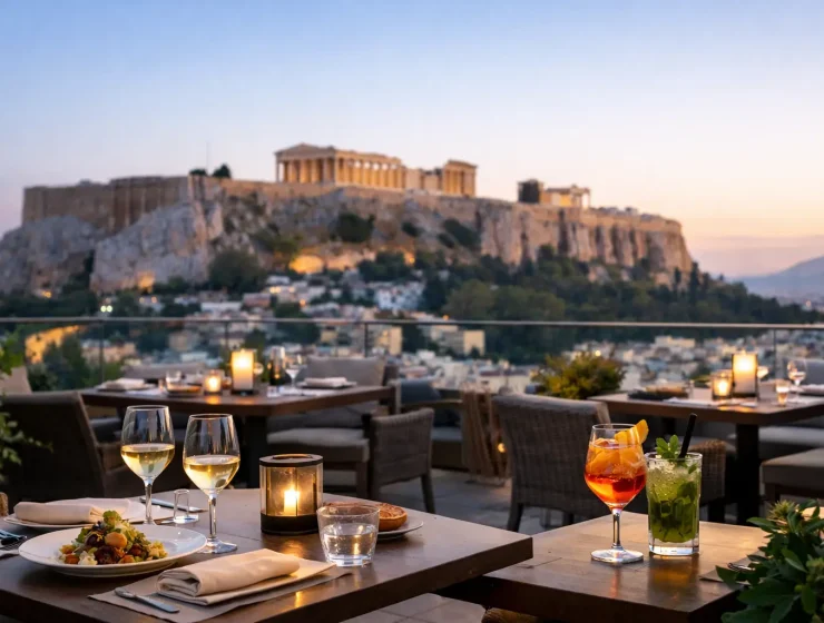 Τα καλύτερα rooftop restaurants στην Αθήνα