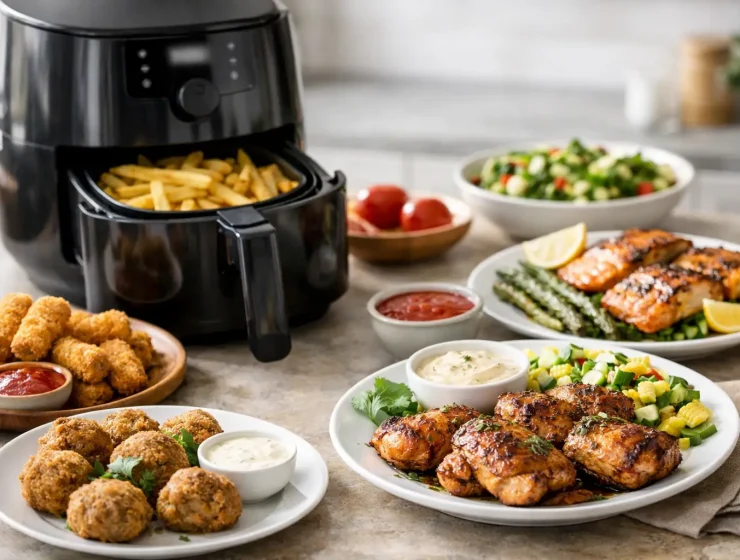 8 συνταγές air fryer για εύκολο καθημερινό φαγητό